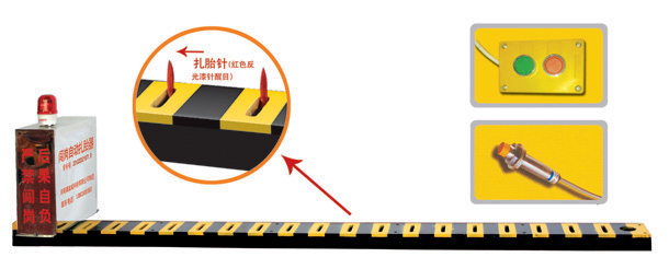 东营垦利区V3嵌入式闯岗自动扎胎器/阻车器